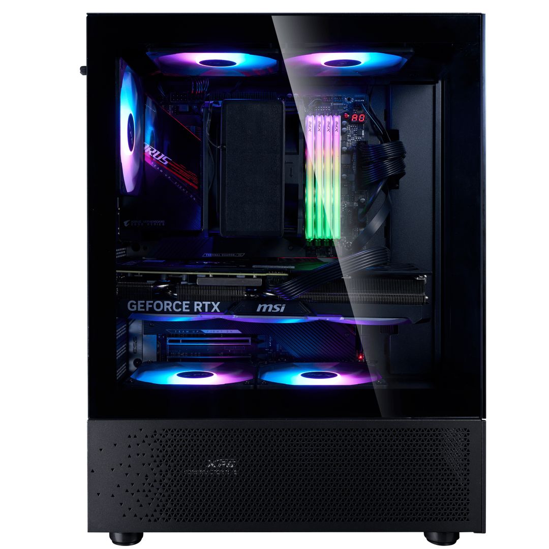 A-Data XPG Invader X Mini Tempered Glass Black
