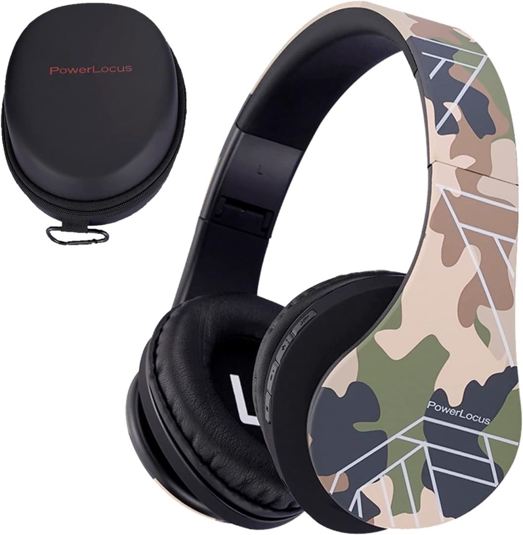 PowerLocus P2Kids Bluetooth Headset Camo