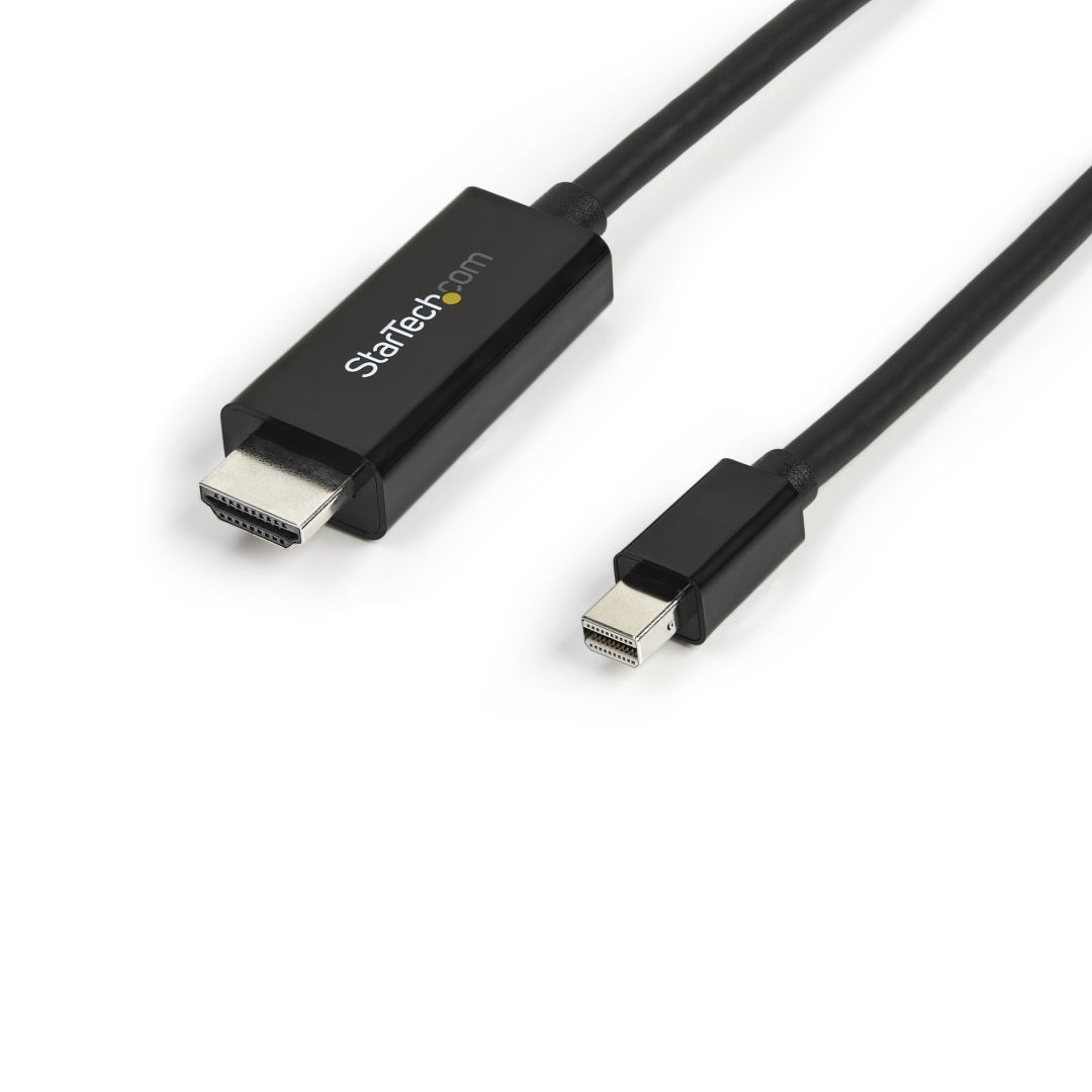 Startech Mini DisplayPort to HDMI 4K 30Hz cable 3m Black