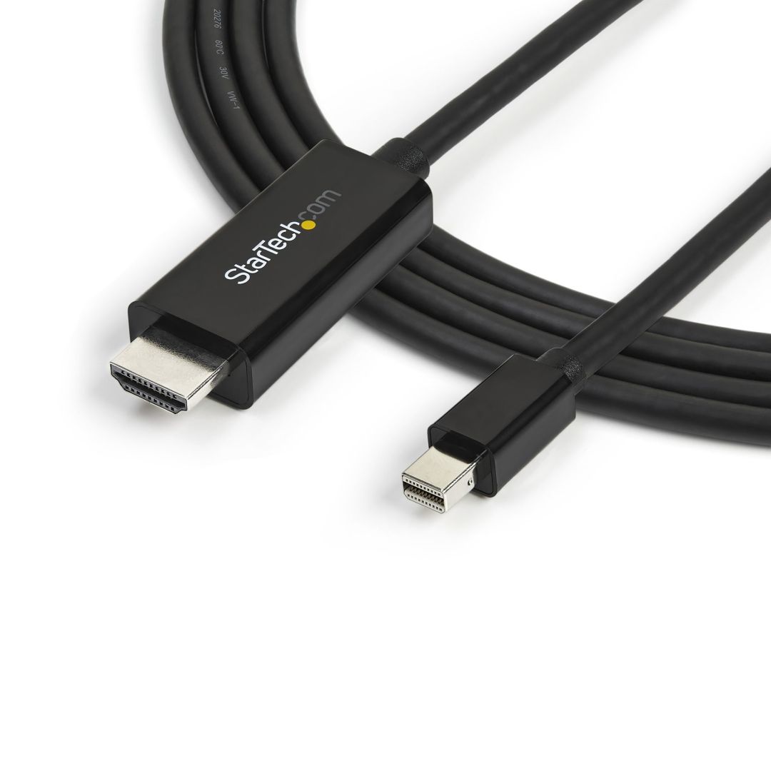 Startech Mini DisplayPort to HDMI 4K 30Hz cable 3m Black