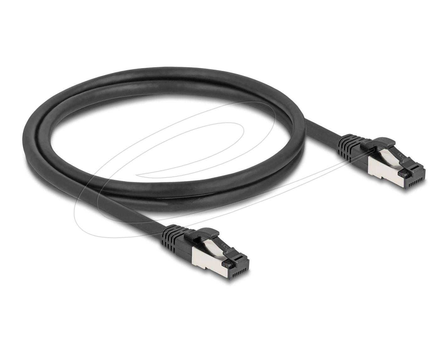 DeLock CAT8.1 S-FTP Patch Cable 1m Black