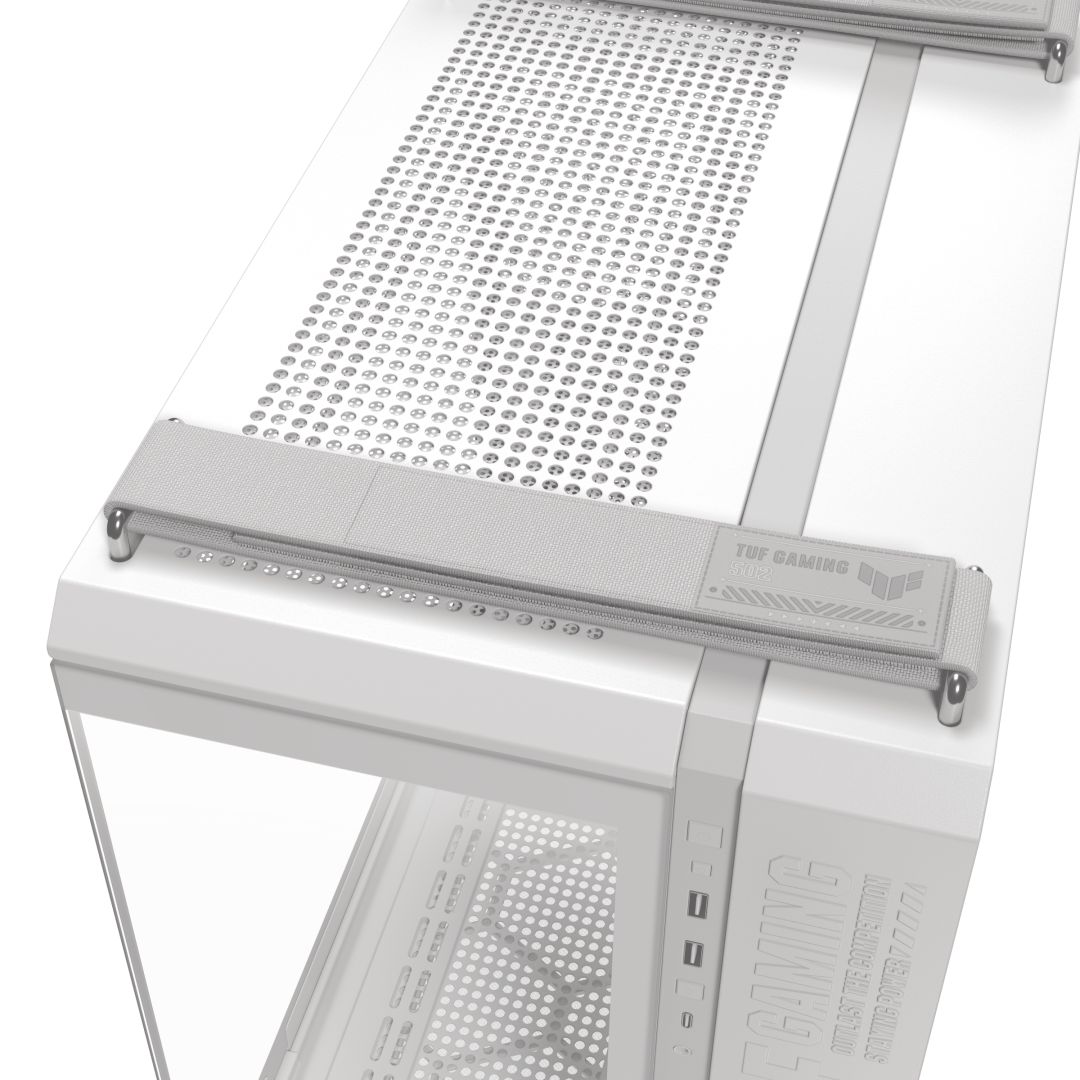 Asus TUF Gaming GT502 Horizon Tempered Glass White