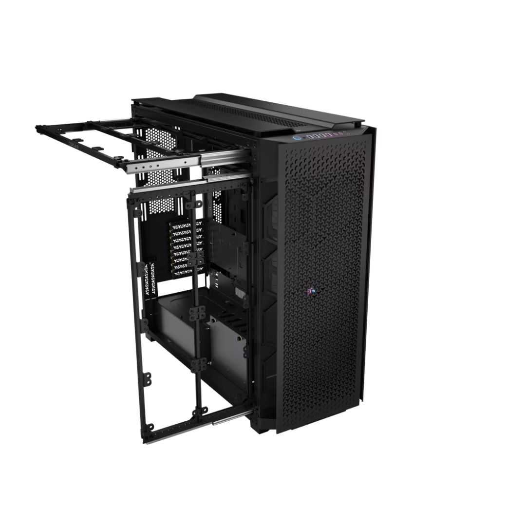 Corsair 9000D AirFlow RGB Tempered Glass Black