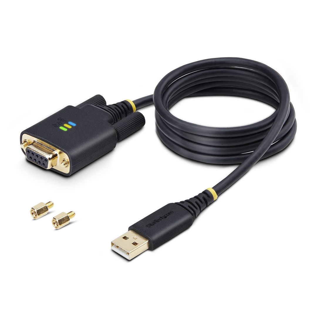 Startech USB-A to RS232 1m Black