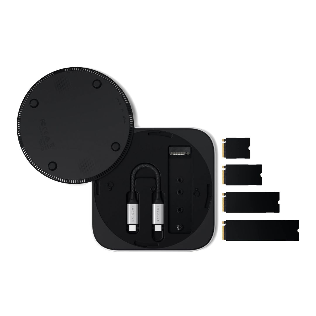 Satechi USB4 Slim NVMe SSD Enclosure Grey