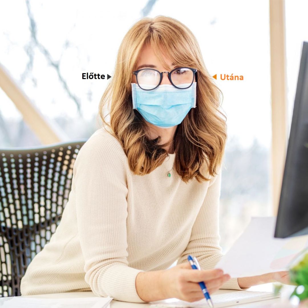 K&F Concept objektív/szemüvegtisztító kendő párásodás-gátló előre nedvesítve 50db