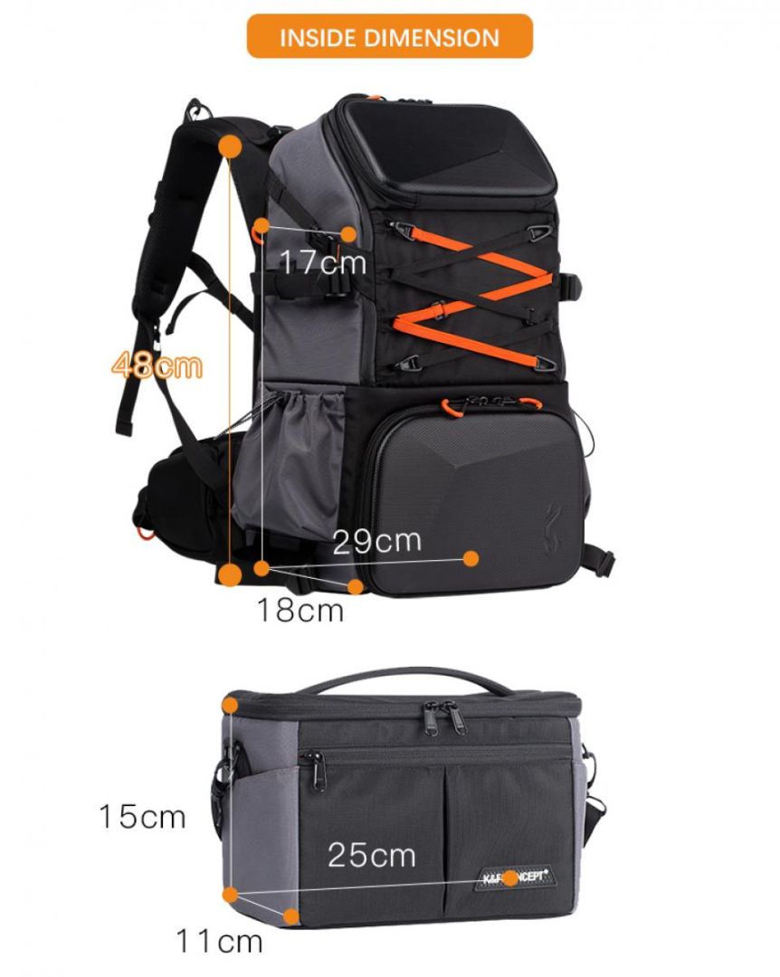 K&F Concept Pro Large Camera Backpack 17
