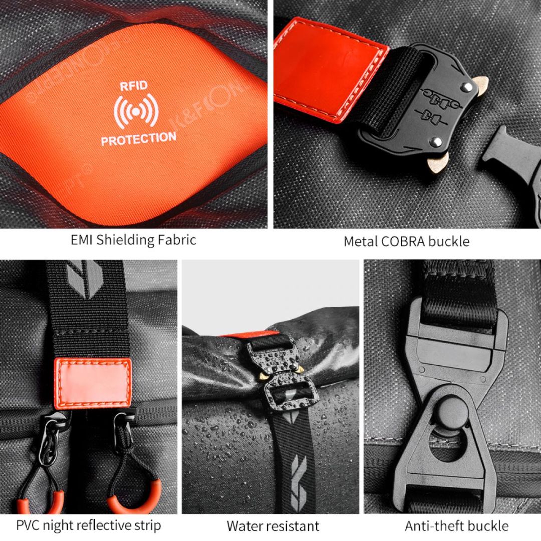 K&F Concept 2-in-1 Camera Backpack Travel 15,6