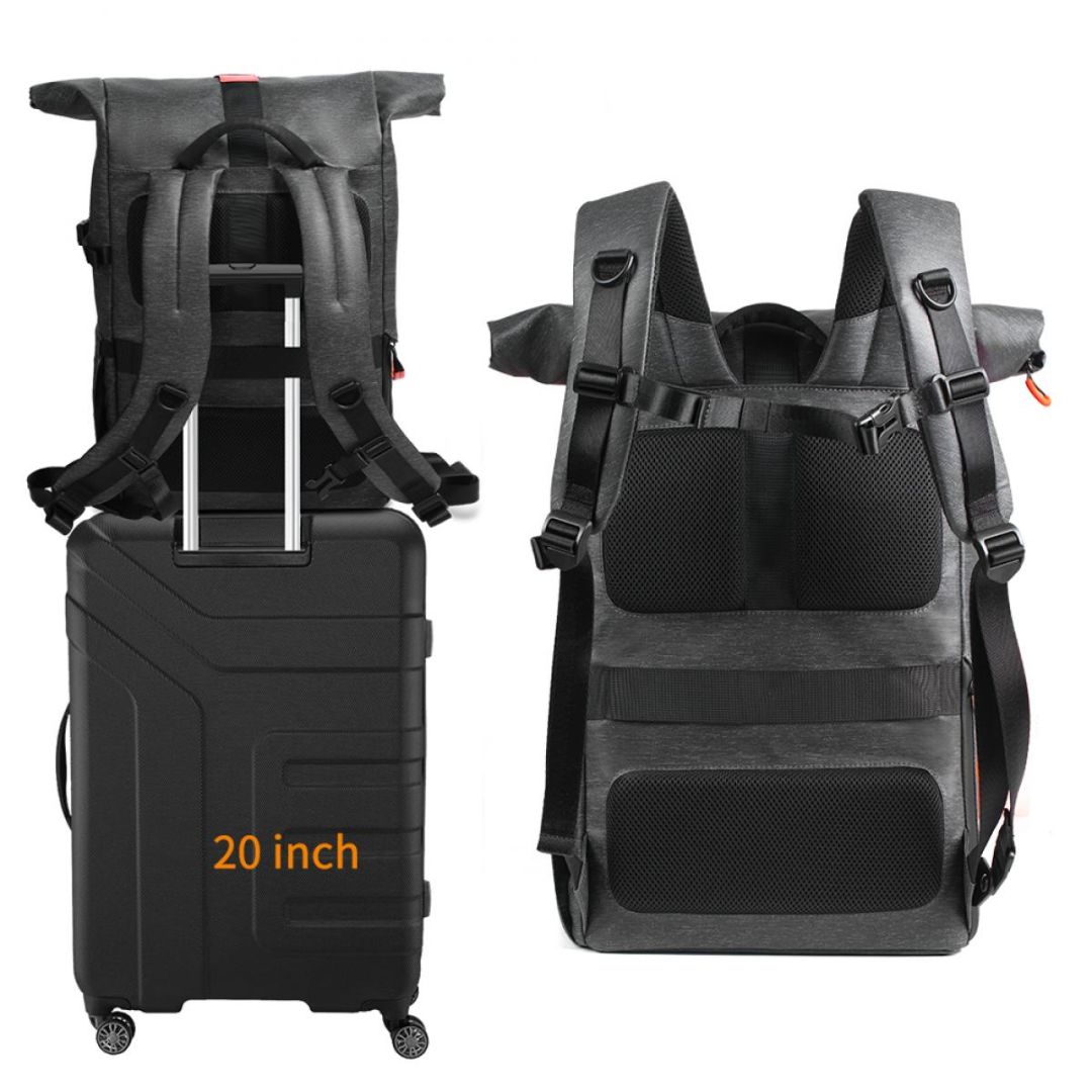 K&F Concept 2-in-1 Camera Backpack Travel 15,6