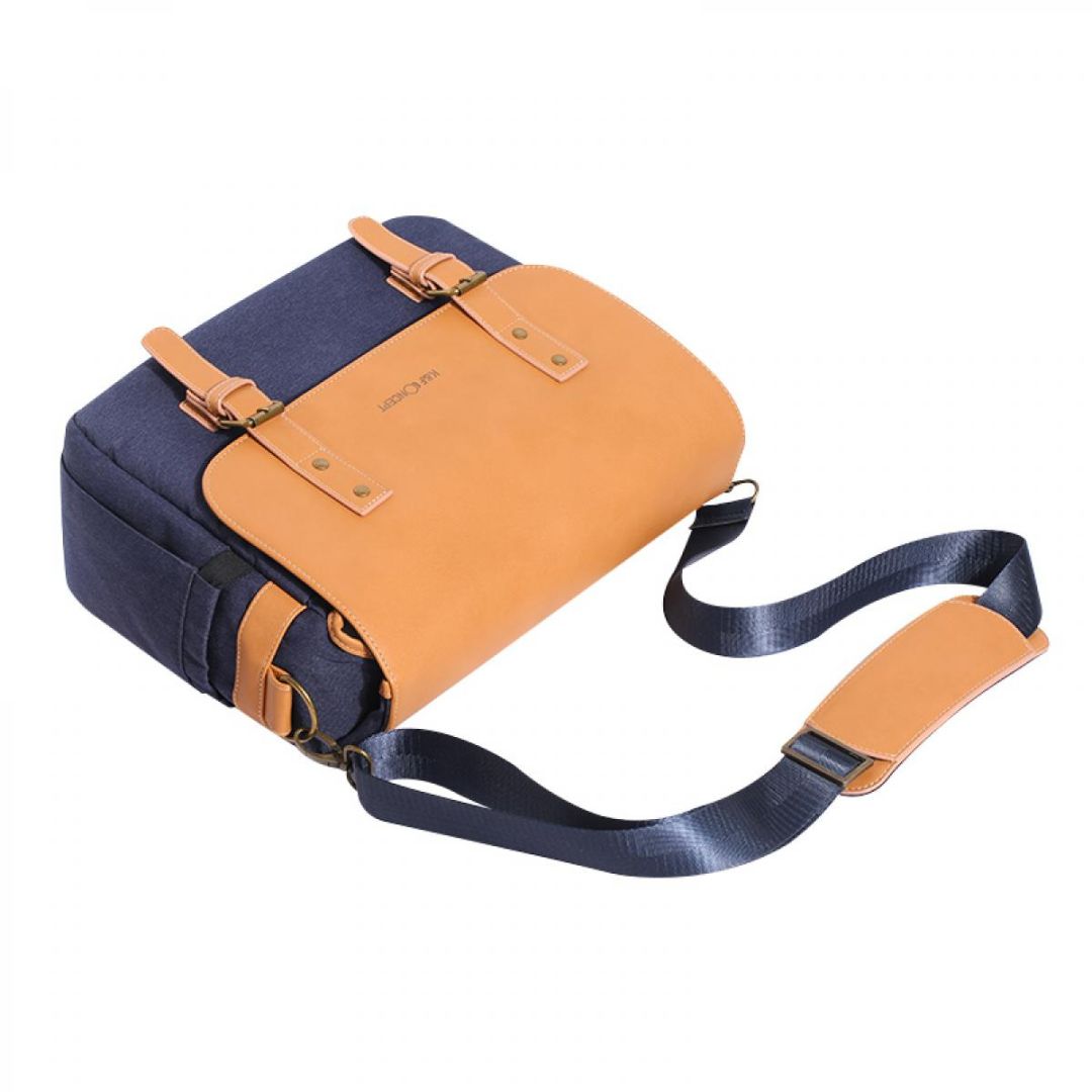 K&F Concept Messenger Beta Shoulder Bag for DSLR Cameras 10L Blue