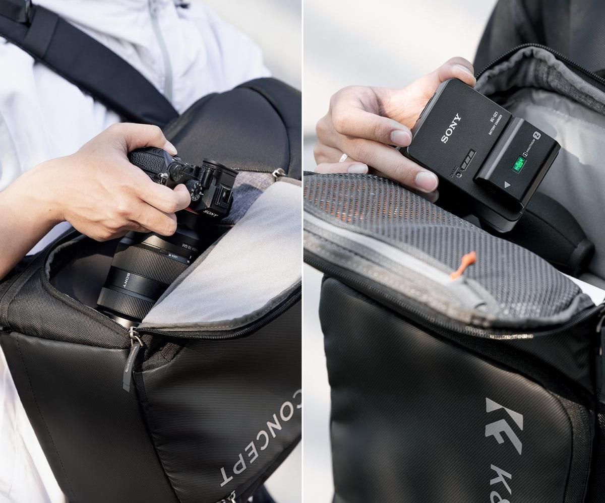 K&F Concept Camera Alpha Backpack Air 25L Black