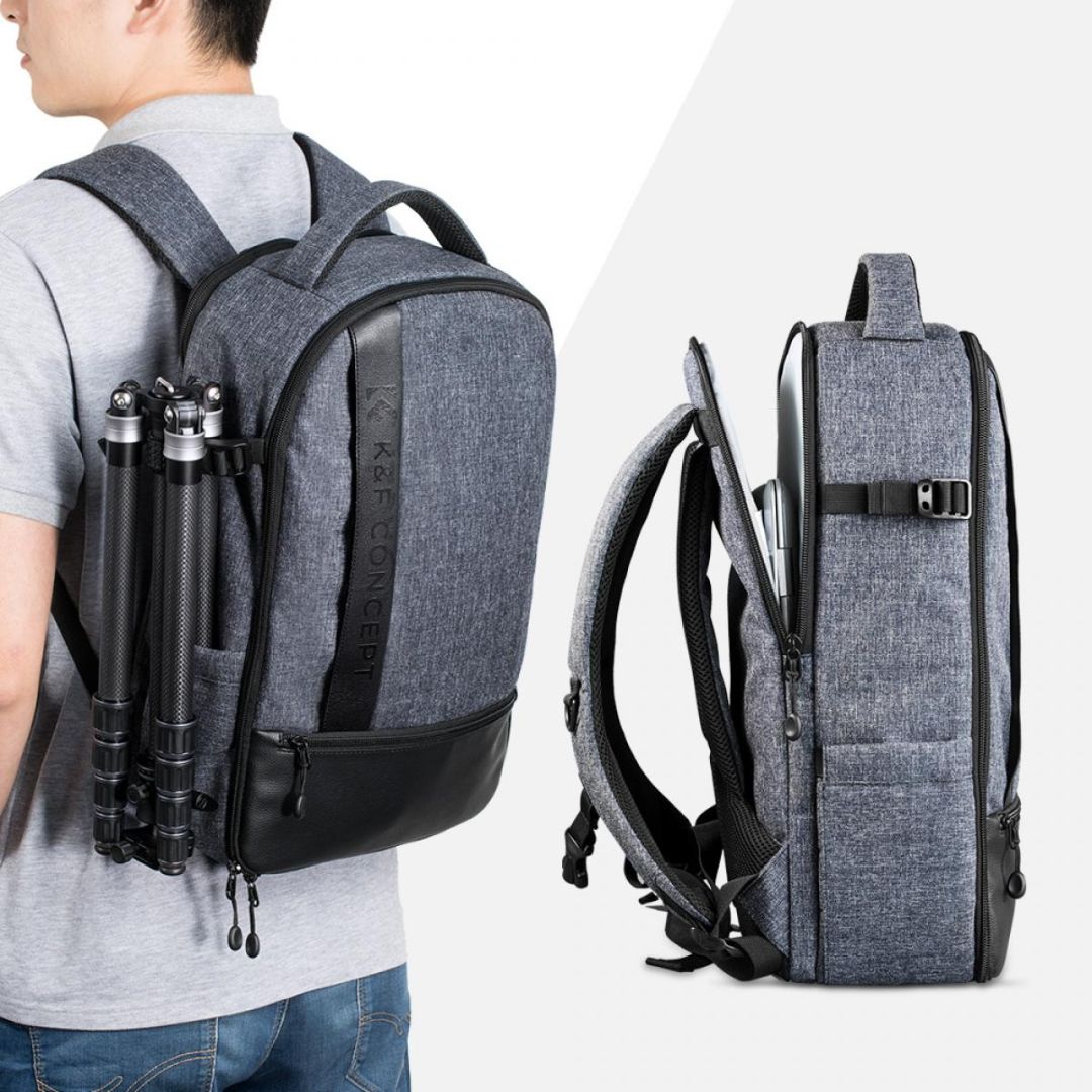 K&F Concept Camera Backpack 15L DSLR/SLR Black/Grey