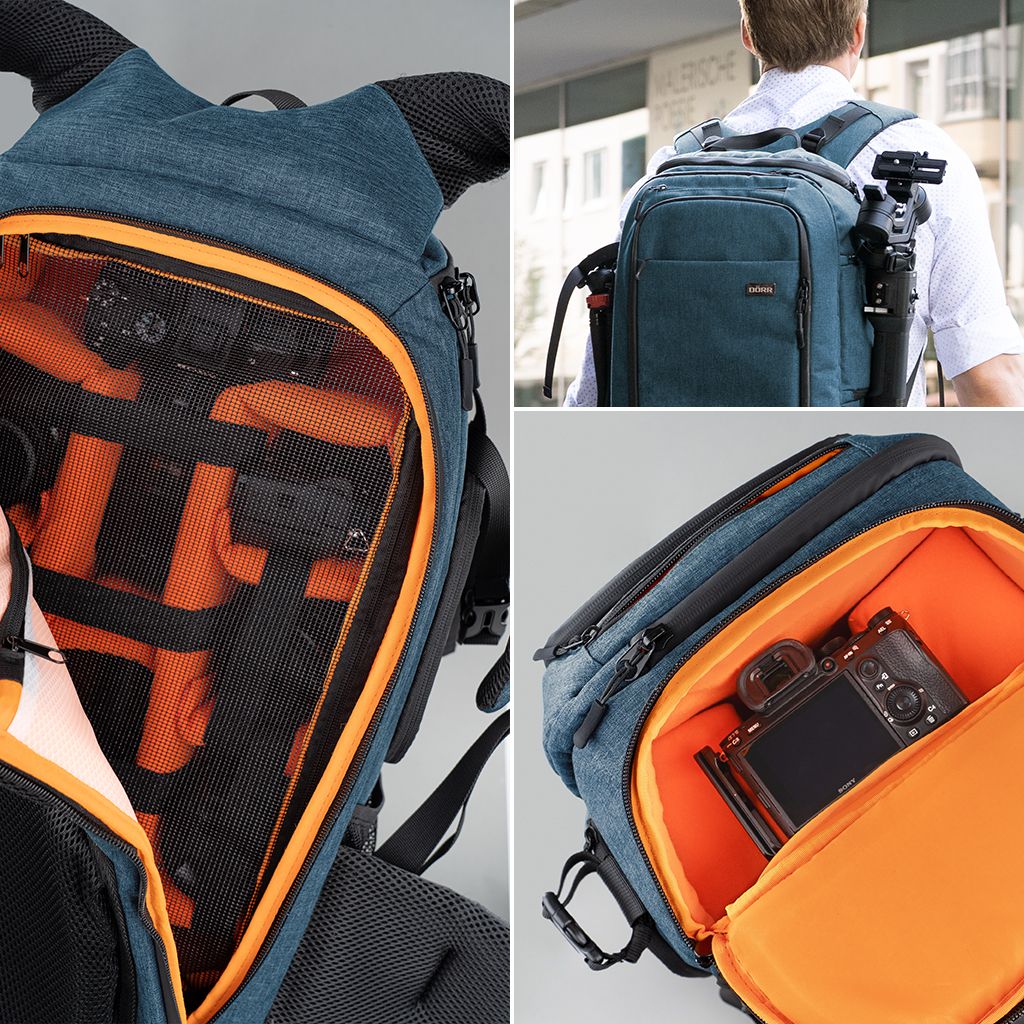 Dörr Prag Pro Photo Blackpack Blue