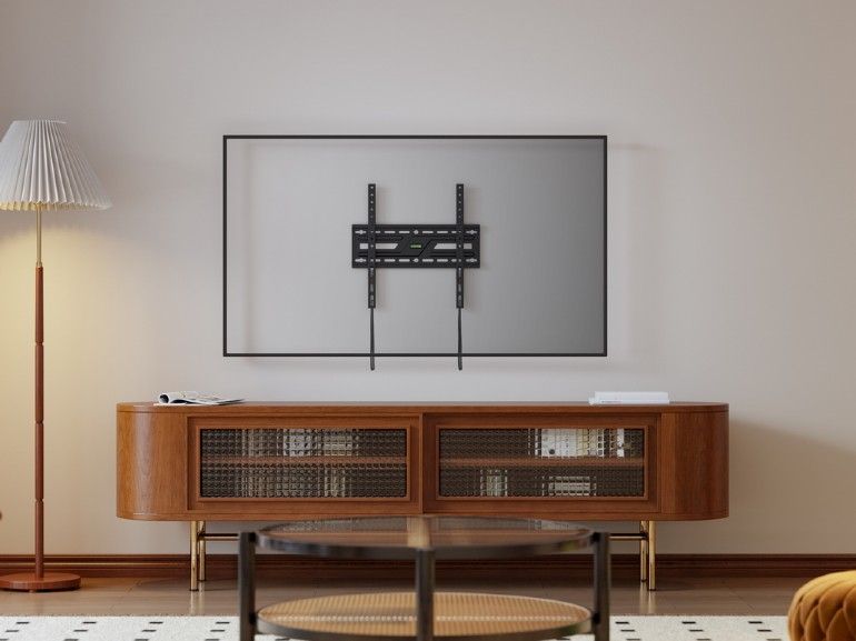 Gembird WM-75F-02 TV wall mount (fixed) 32”-75” Black