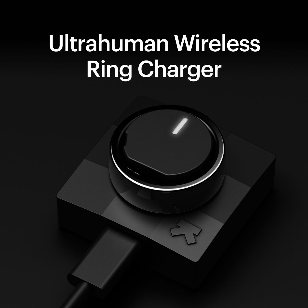 Ultrahuman Ring Charging Dock Size 11 Black