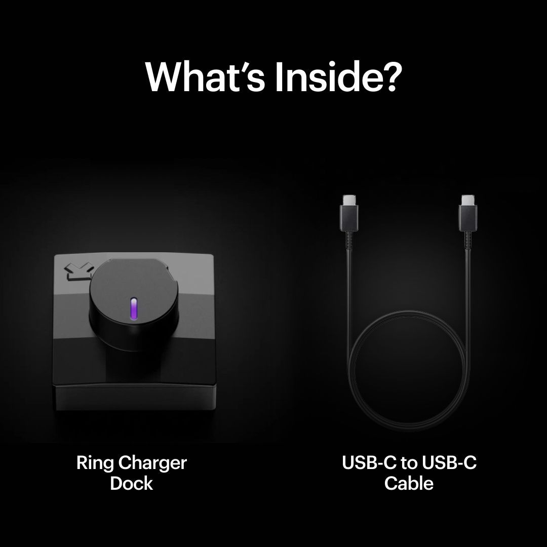 Ultrahuman Ring Charging Dock Size 11 Black