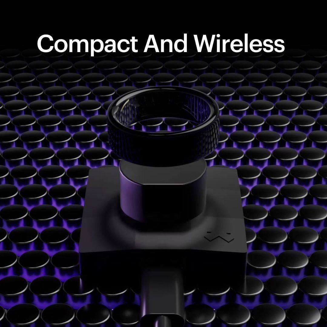 Ultrahuman Ring Charging Dock Size 8 Black