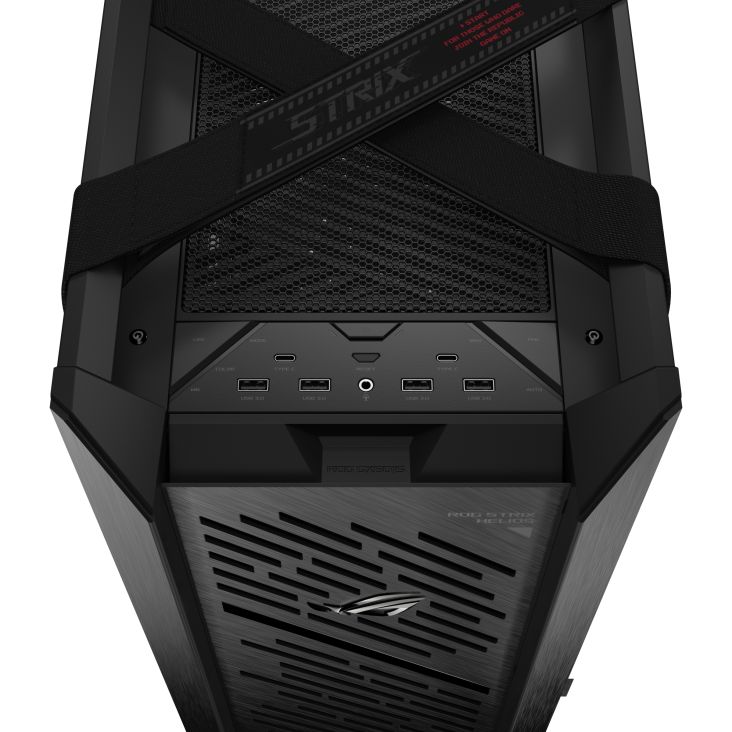 Asus ROG Strix Helios II Tempered Glass Black