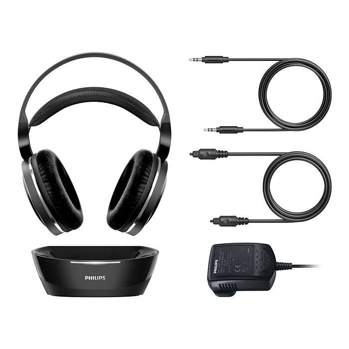 Philips SHD8850 Wireless Headphone Black