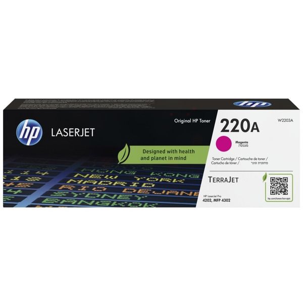 HP 220A Magenta toner