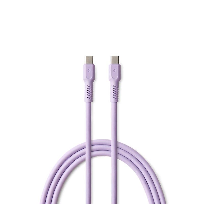 COLORUM USB-C to USB-C cable 1,8m Lavender