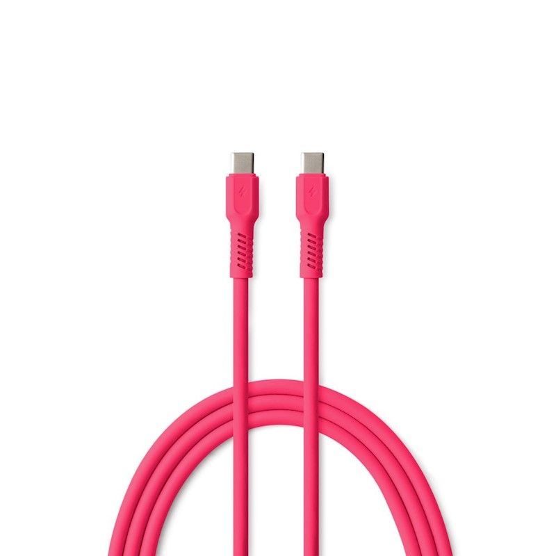 COLORUM USB-C to USB-C cable 1,8m Magenta