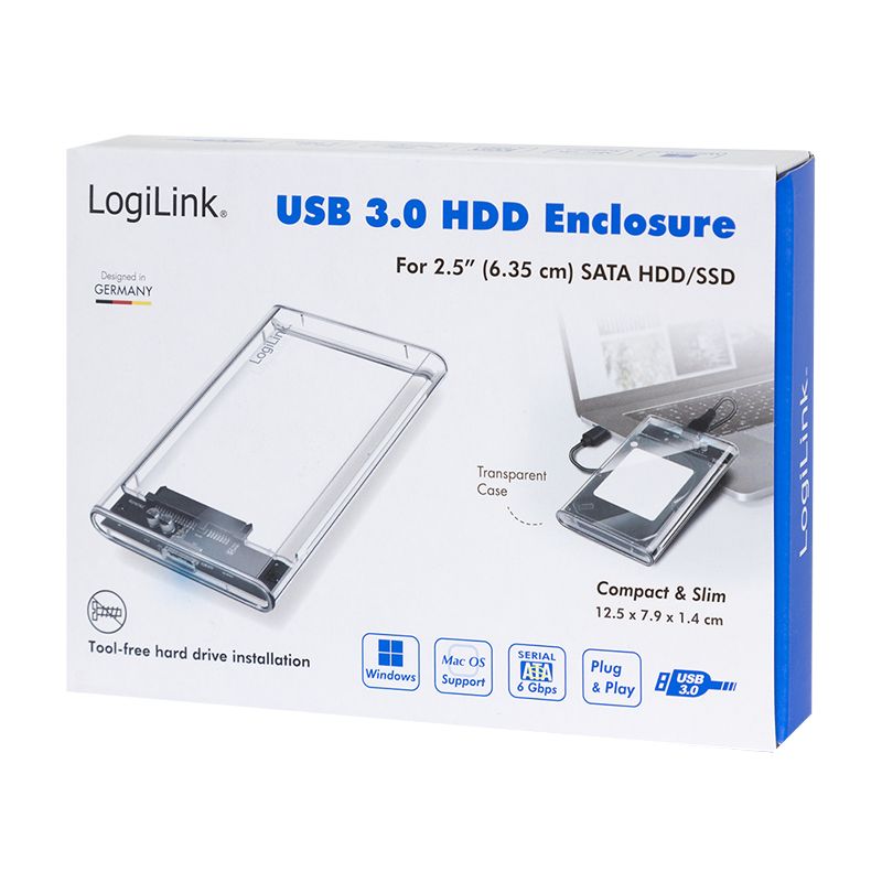 Logilink External HDD enclosure 2,5