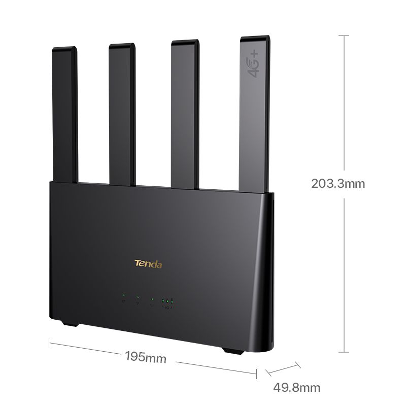 Tenda 4G08 AC1200 Dual-band Wi-Fi 4G+ LTE Router