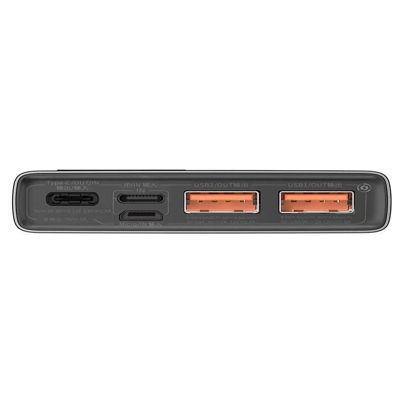 Baseus Adaman Metal 10000mAh PowerBank Black