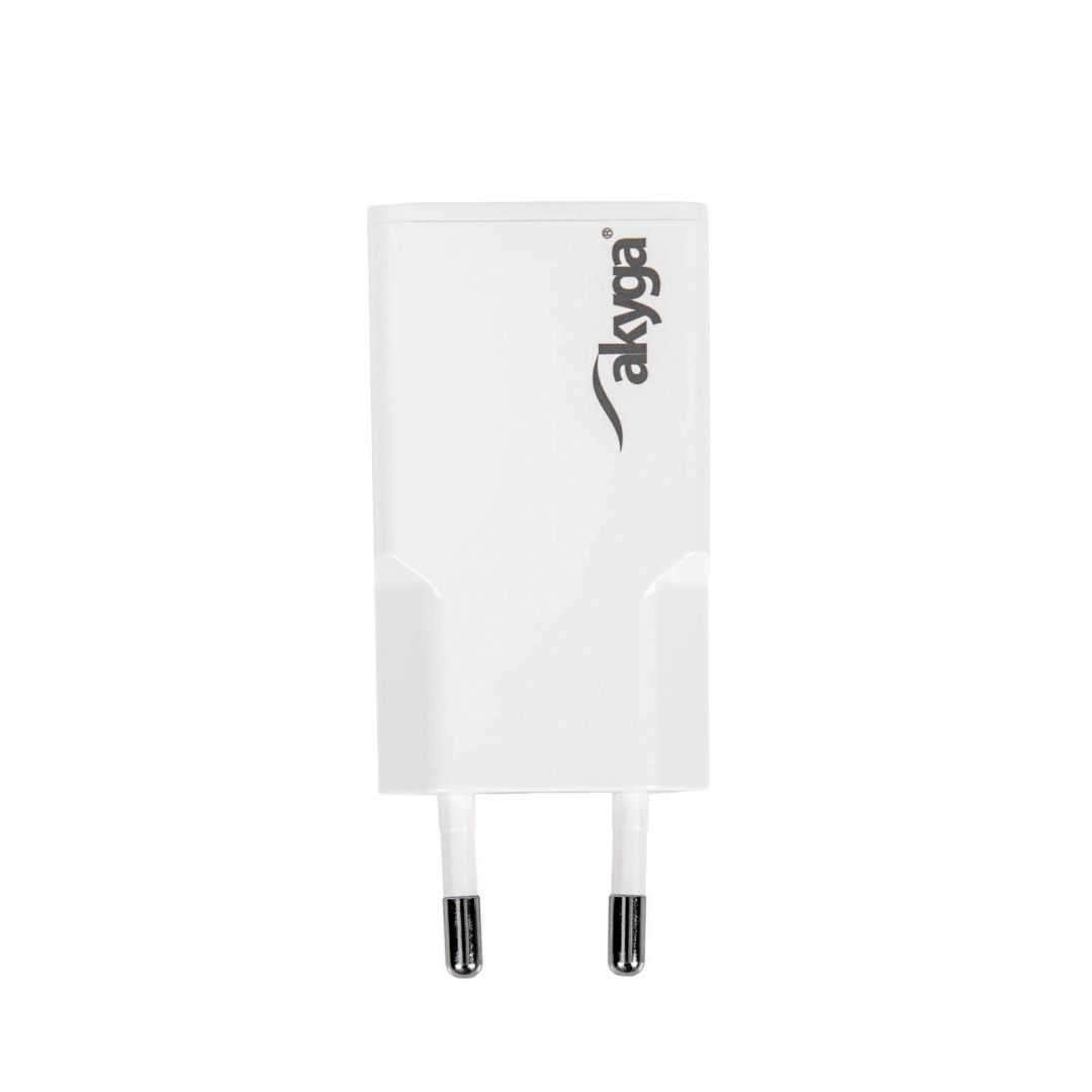 Akyga AK-CH-27 USB-A/USB-C PD 30W Quick Charge 3.0 GaN White