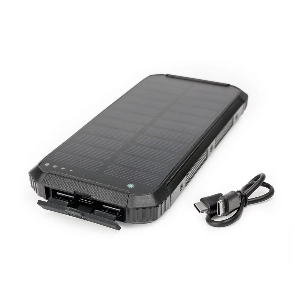 Platinet Solar 10000mAh PowerBank Black