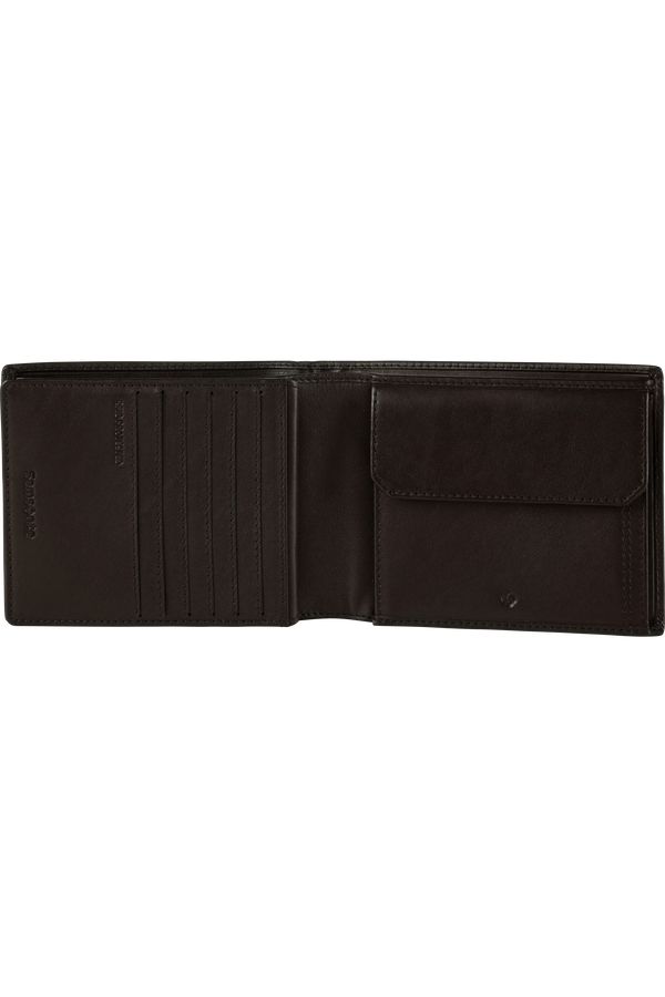 Samsonite Attack 2 Slg Pénztárca Ebony Brown