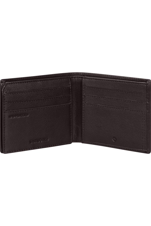 Samsonite Attack 2 Slg Pénztárca Ebony Brown