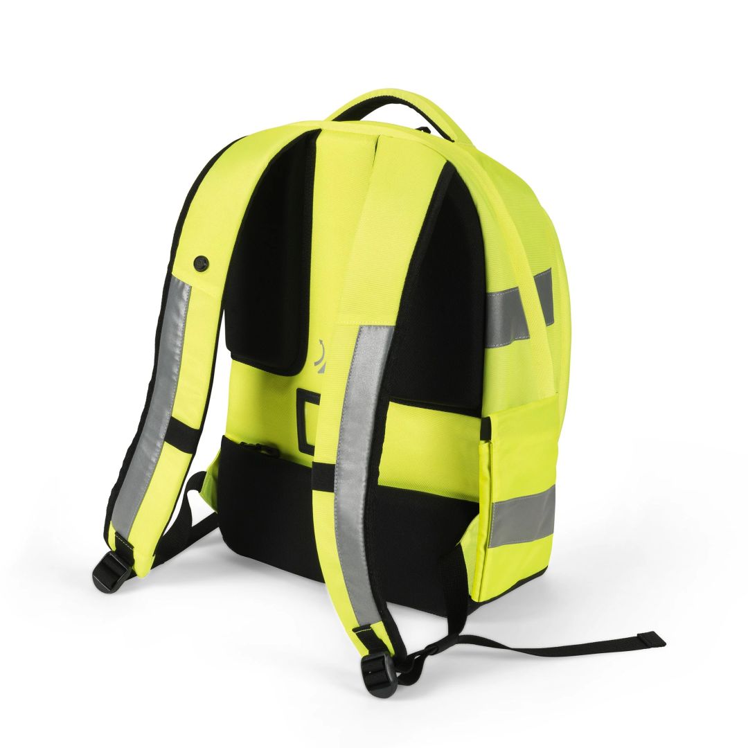 Dicota Backpack Hi-Vis 25 litres Yellow