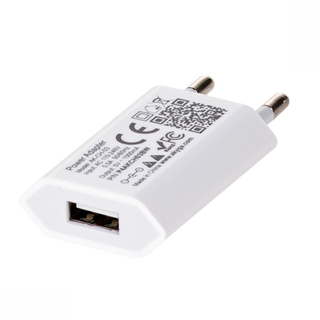 Akyga AK-CH-03WH USB Adapter White