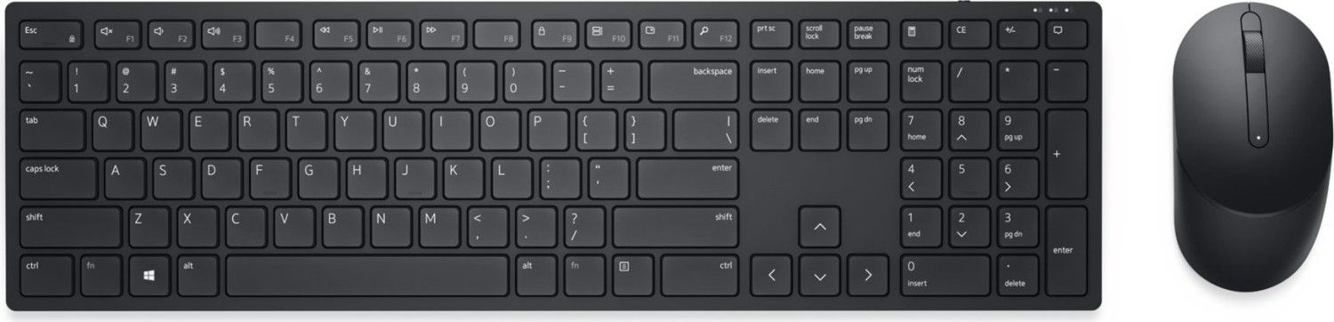 Dell KM5221W Pro Wireless Keyboard and Mouse Black UK