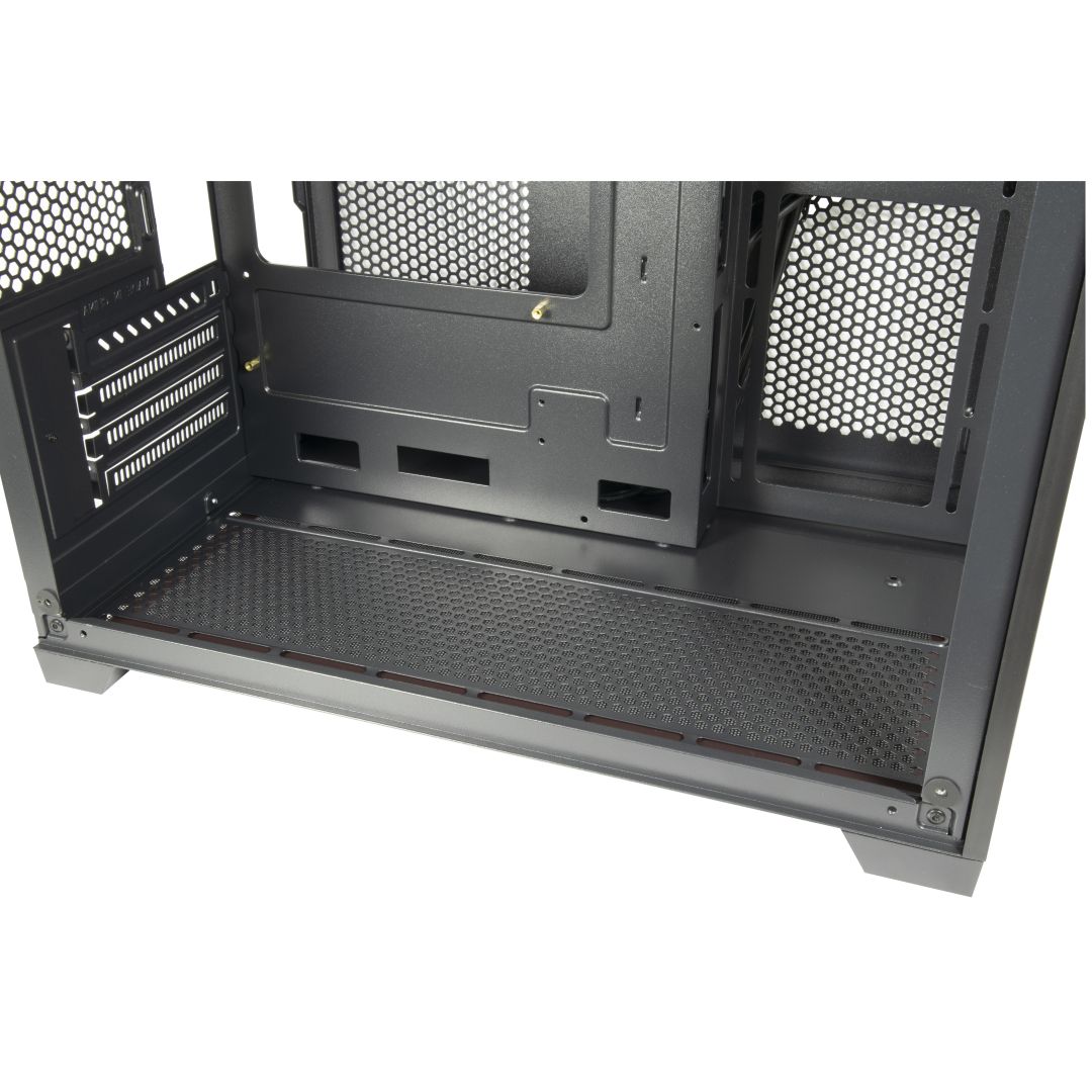 Inter-Tech Argus C-501 Aspect Tempered Glass Black