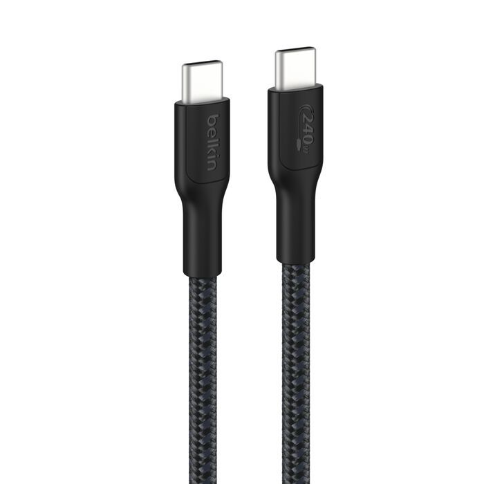 Belkin USB-C to USB-C Braided Cable 3m Black