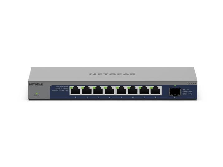 Netgear 8-Port Gigabit Ethernet Unmanaged Switch with 1 dedicated 10G SFP+ Port