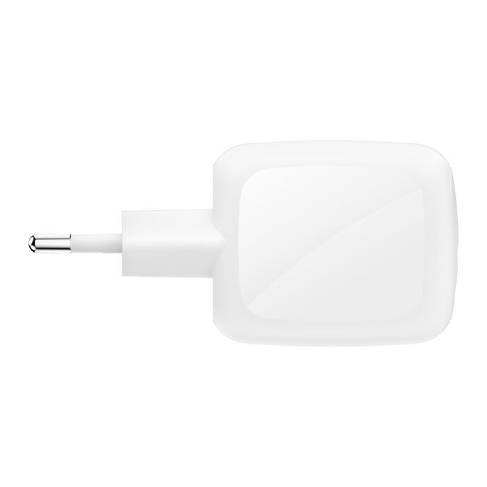 Belkin 2-Port USB-C GaN Charger (67W) with USB-C Cable White