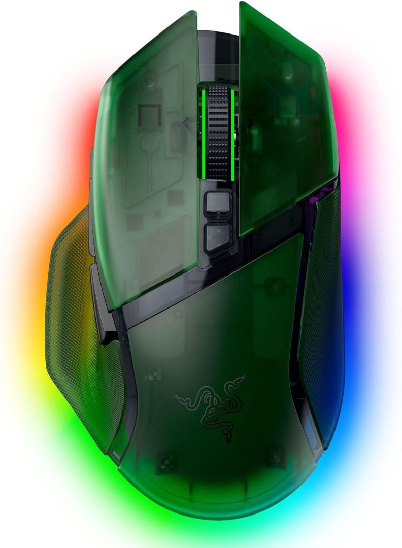 Razer Basilisk V3 Pro 35K Gaming Wireless Bluetooh Mouse Phantom Green Edition