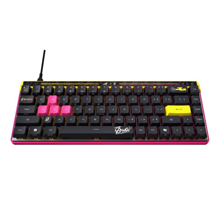 Asus ROG Falchion Ace HFX ZywOo Edition Gaming Keyboard Black/Pink US