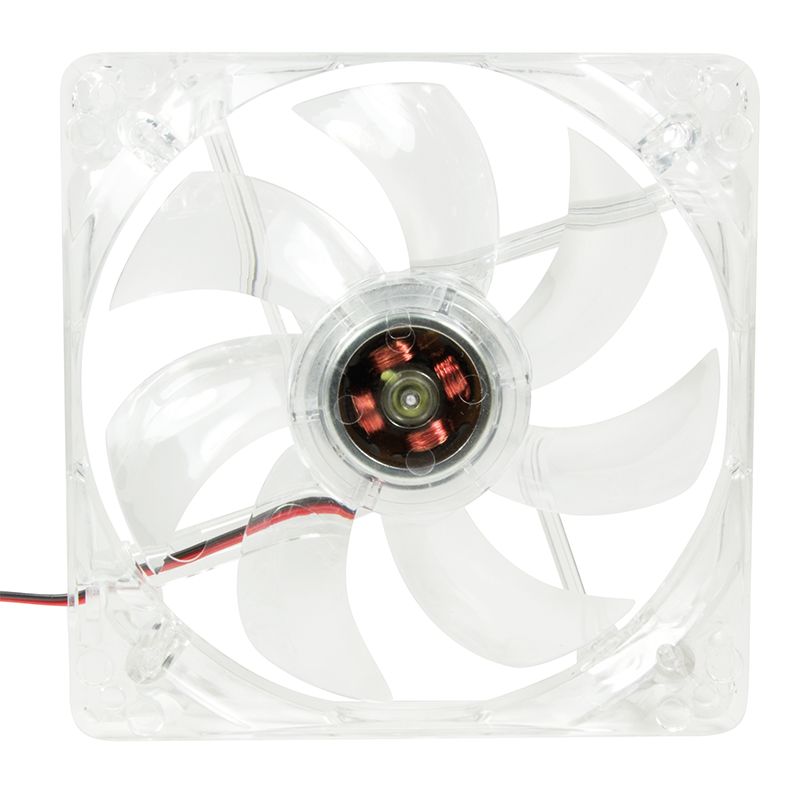 Logilink FAN104 12cm cooler LED Acryl