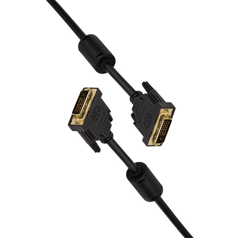 Logilink DVI-D/M to DVI-D/M Cable 2m Black