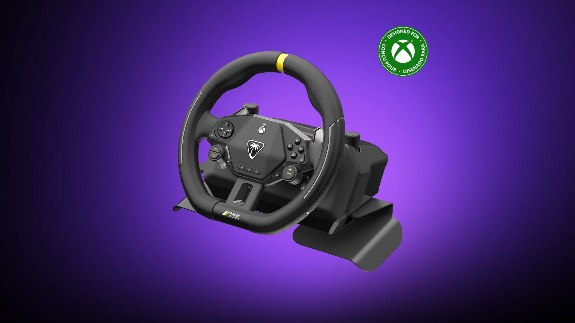 Turtle Beach Racer Wireless Wheel Black