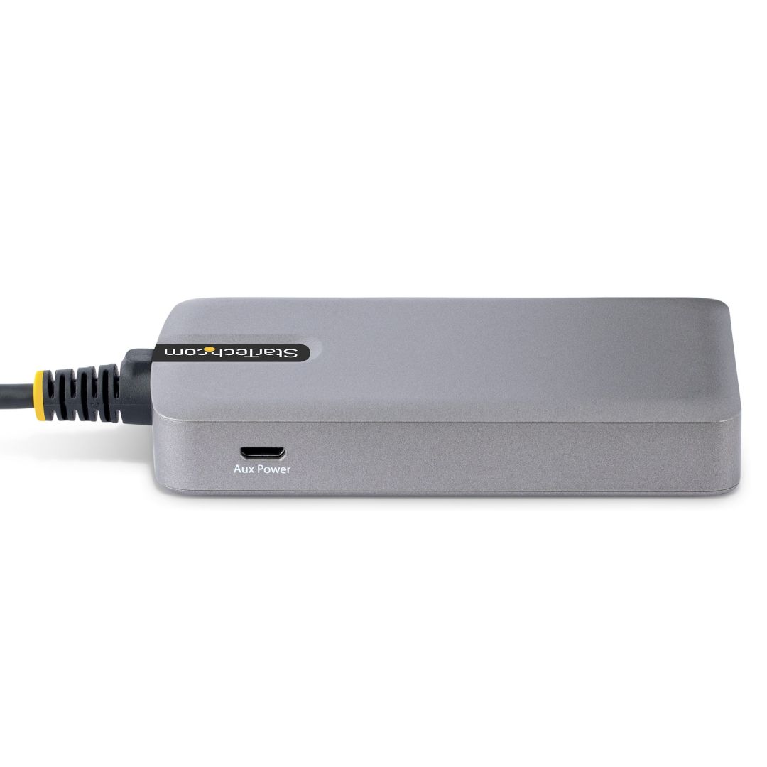 Startech 4-portos USB3.0 HUB Space Gray