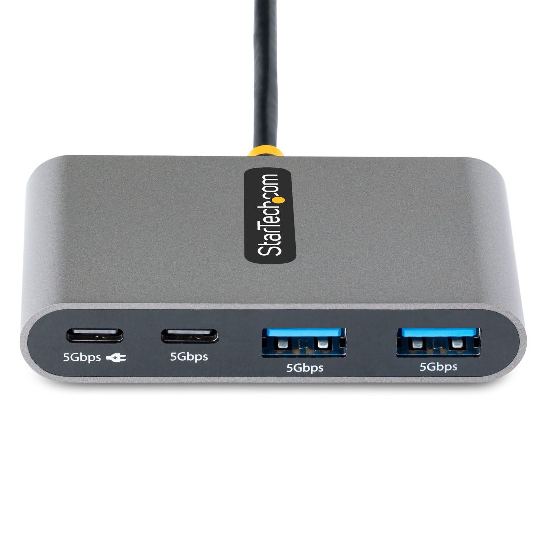 Startech 4-portos USB3.0 HUB Space Gray
