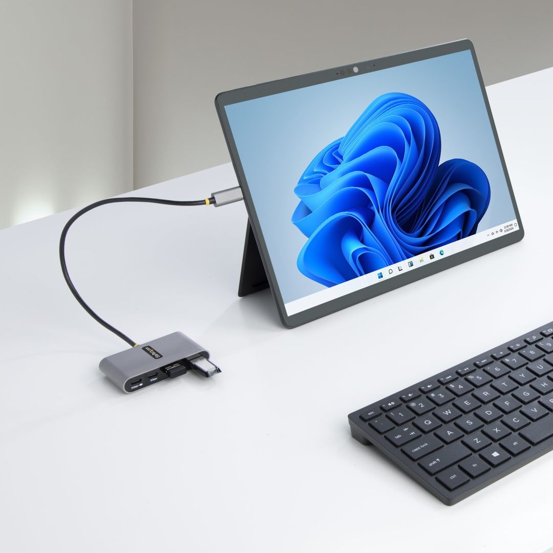 Startech 4-portos USB3.0 HUB Space Gray