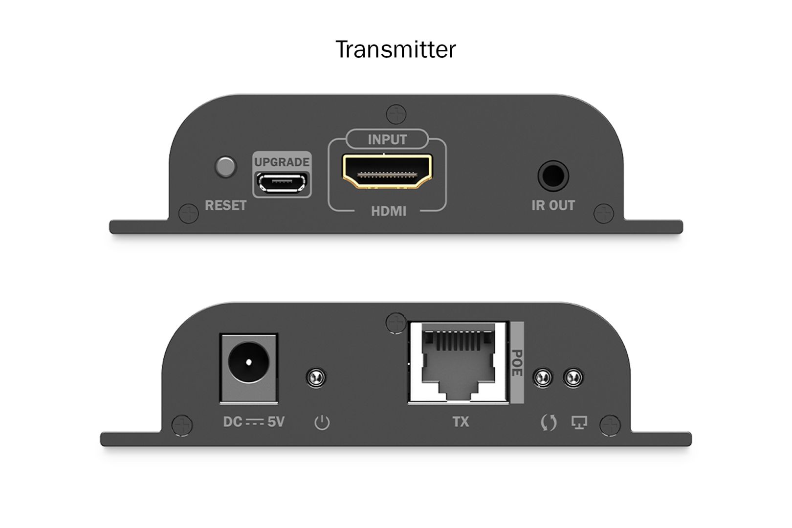 Digitus HDMI IP Extender Set 4K/60Hz Black