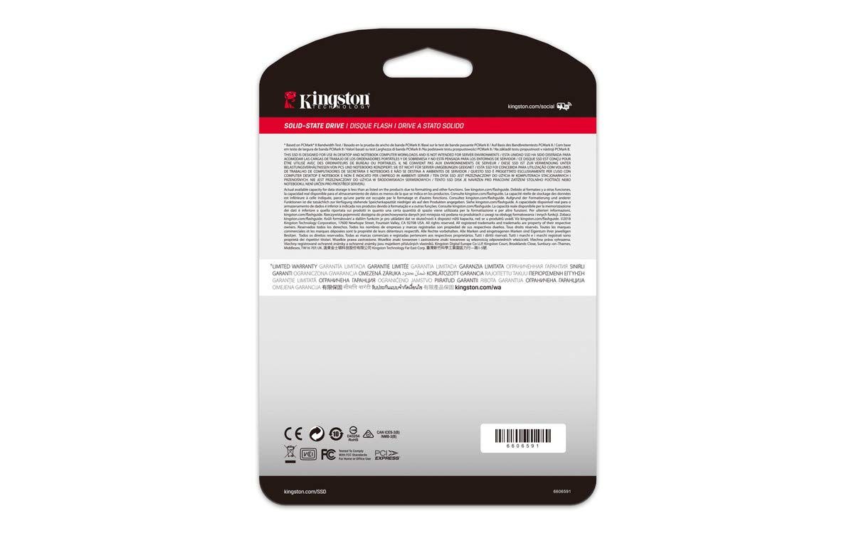 Kingston 250GB M.2 2280 NVMe A2000